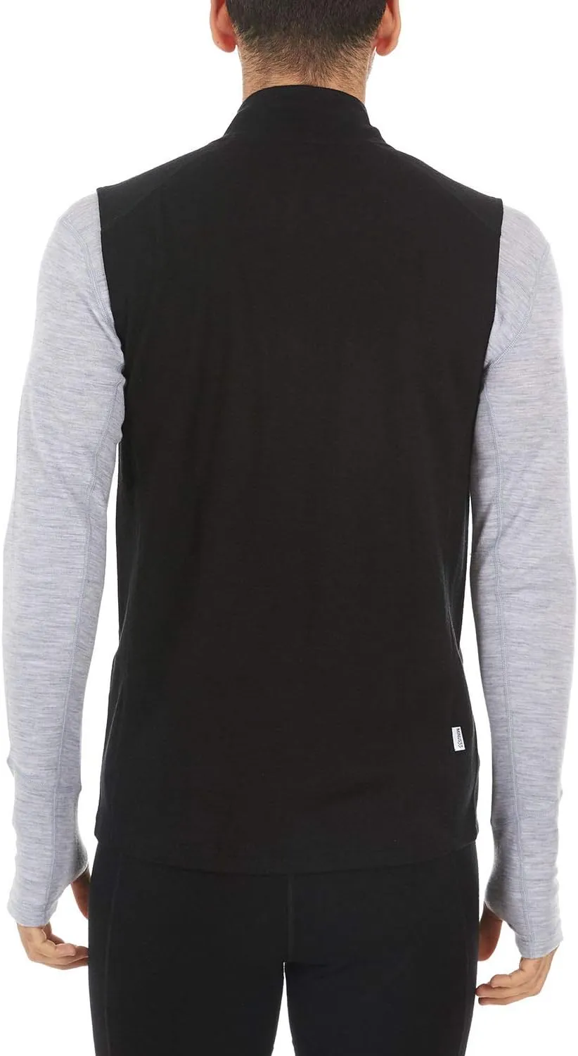 100% Merino Wool Mens Vest - Expedition Heavyweight Vest - Moisture Wicking