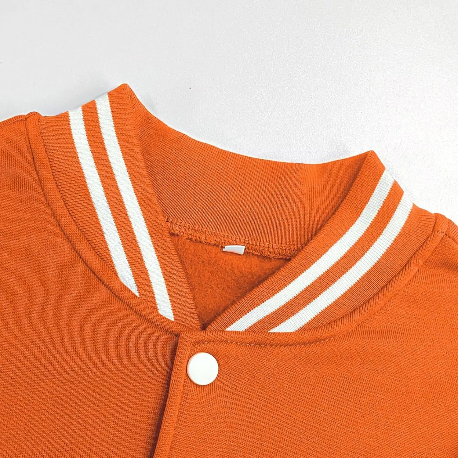 babyhealthy Kids Boys Varsity Jacket Baseball Jacket Casual Sport Cardigan Sweatshirt Youth 2-13 Year