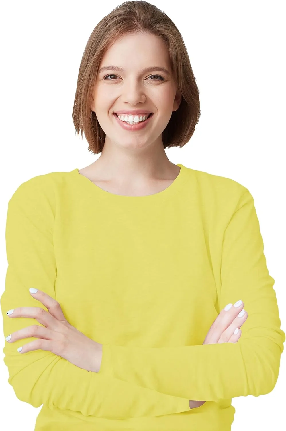BaHoki Essentials Long Sleeve Undershirts for Scrubs - Great Stretch and Layering Piece - 3 Pack