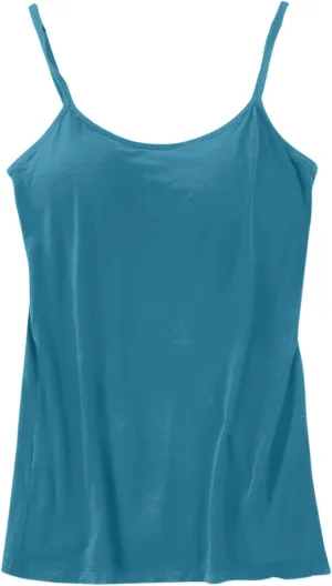 Built in Bra Tank Tops for Women Cotton Camisole Padded Workout Yoga thin Spaghetti Strap Comfy Shelf Bra Undershirts