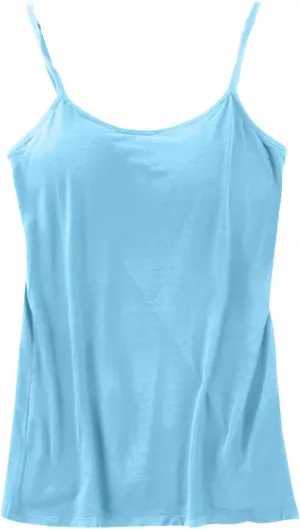 Built in Bra Tank Tops for Women Cotton Camisole Padded Workout Yoga thin Spaghetti Strap Comfy Shelf Bra Undershirts