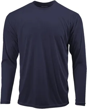 DRI-Equip Long Sleeve Moisture Wicking Athletic Shirts