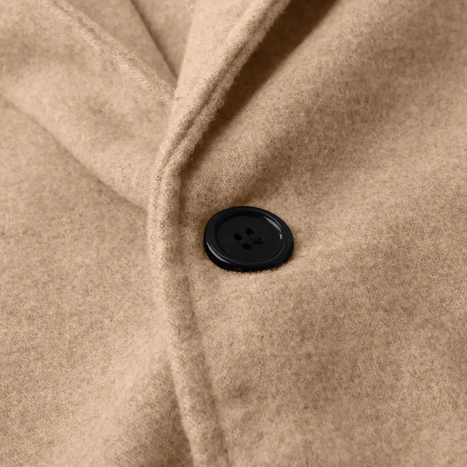 Duster Coat Print Lapel Button Down Long Sleeve Long Cardigan Windbreaker Loose Winter and Autumn Coat Jackets For