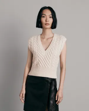 Elizabeth Cable Vest