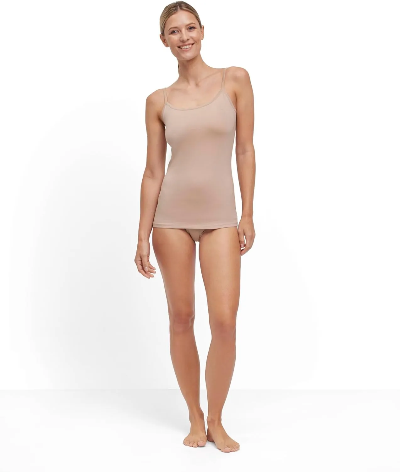 FALKE Women's Daily Comfort 2-Pack Camisole Undershirt, Skin Friendly