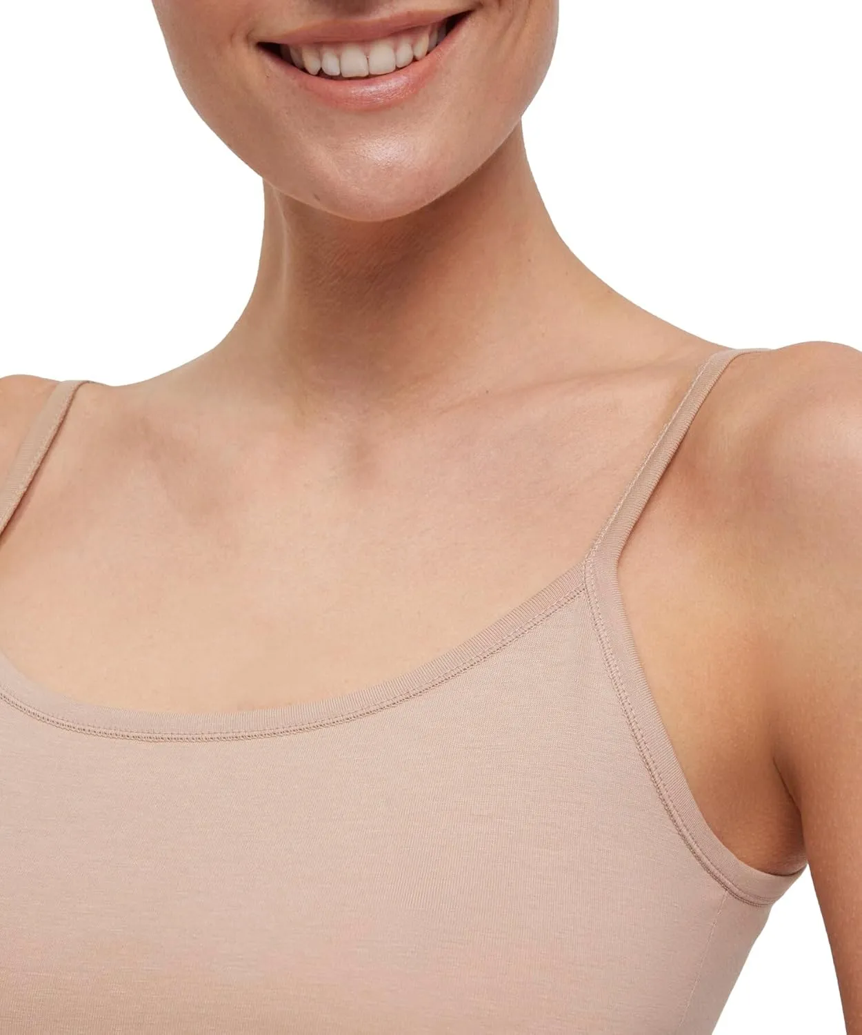 FALKE Women's Daily Comfort 2-Pack Camisole Undershirt, Skin Friendly