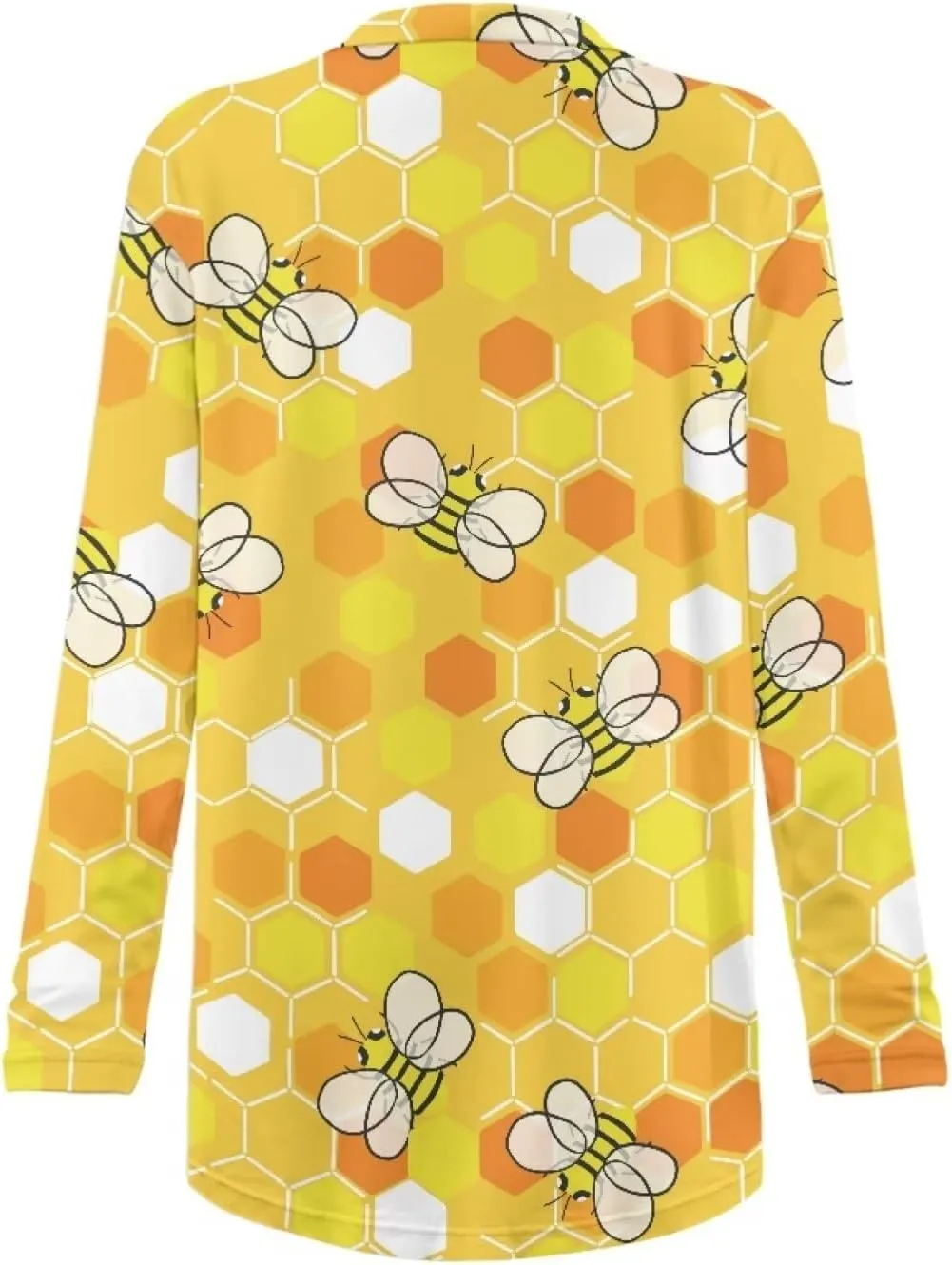 Forchrinse Rainbow Heart Long Sleeve Sweater for Women Colorful Cardigan Coat Fall Causal Open Front Cropped Cardigan,S-2XL