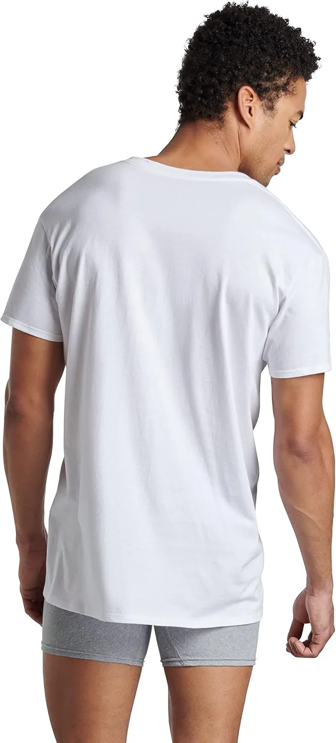 Fruit of the Loom Men's Tag-free Cotton Undershirts