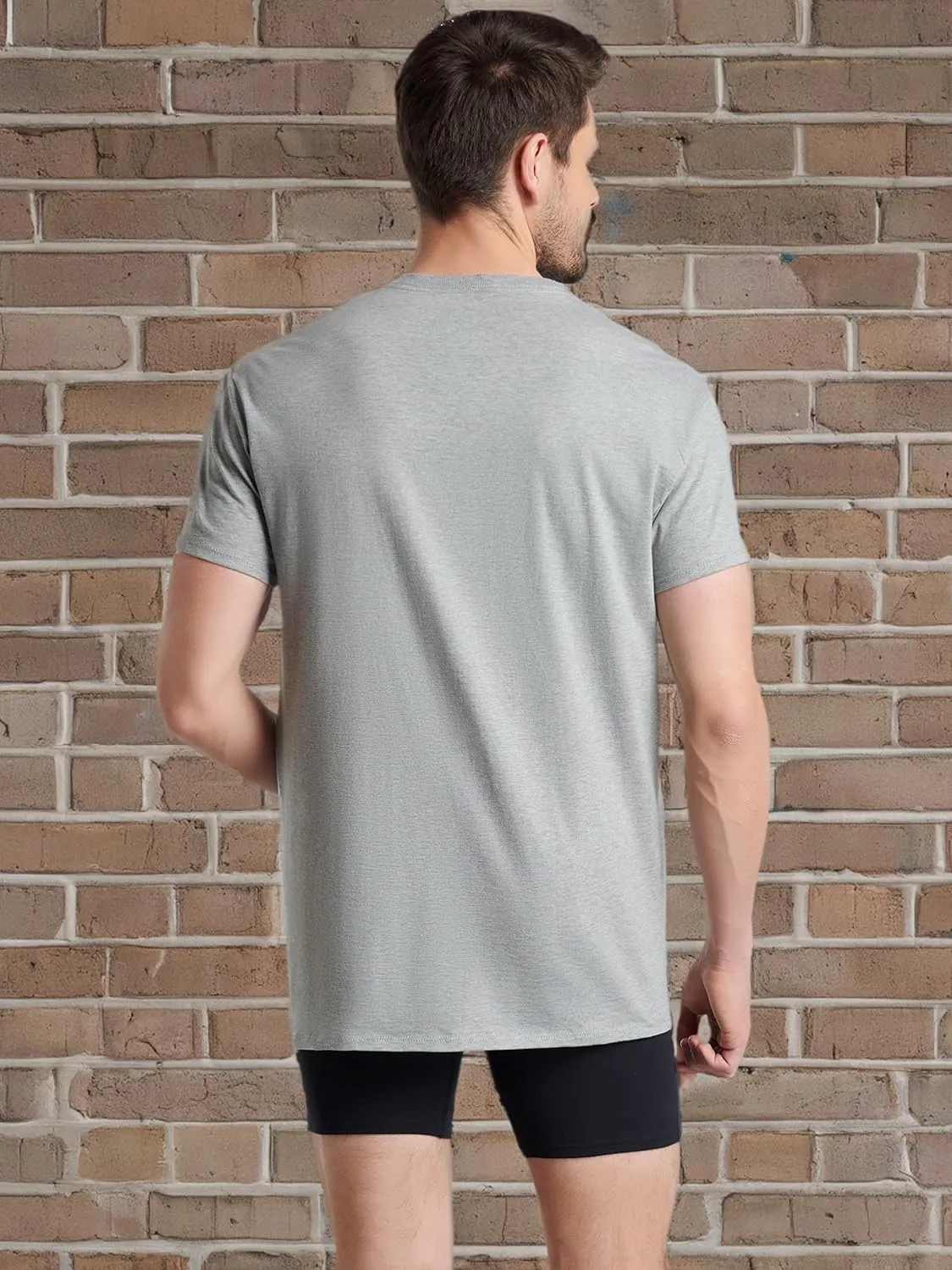 Fruit of the Loom Men's Tag-free Cotton Undershirts