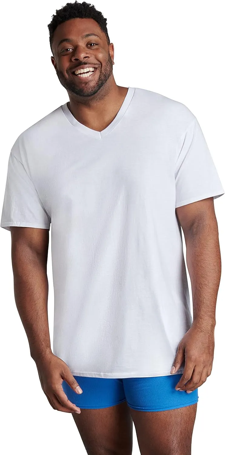 Fruit of the Loom Men's Tag-Free Cotton Undershirts