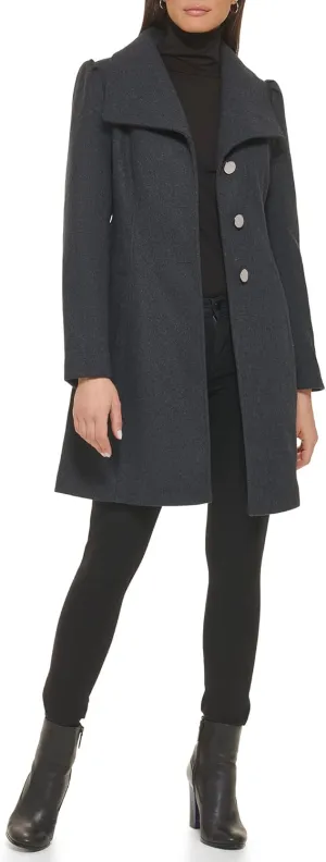 GUESS Women's Wool Coat