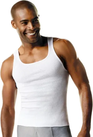 Hanes Men's 6-Pack ComfortSoft Moisture Wicking Tagless Tanks
