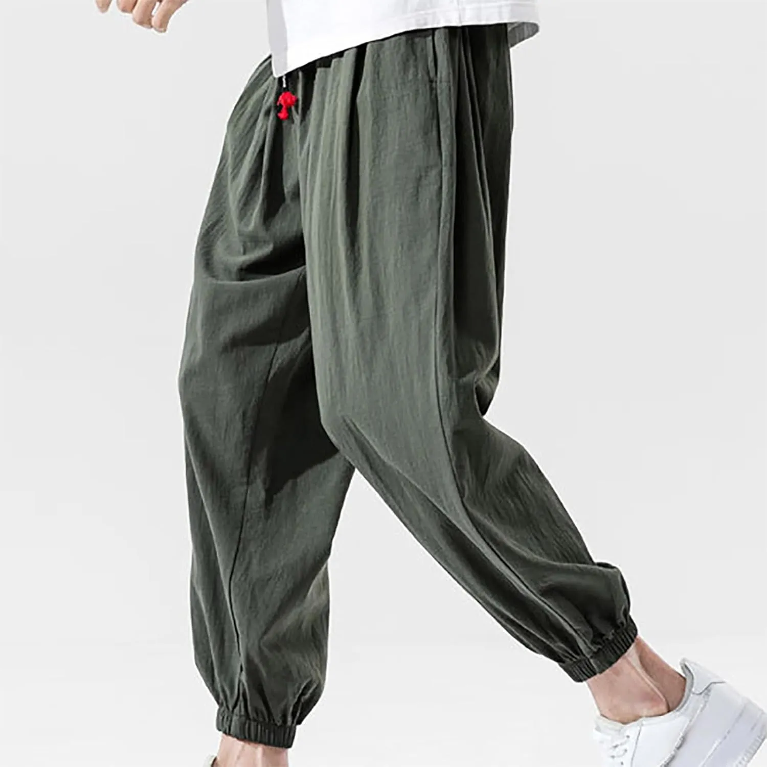 Hiking Pants for Men Lightweight,Men Long Joggers Sweatpants Hiking Pants Classic Comfy Running Tactical Cargo Pants