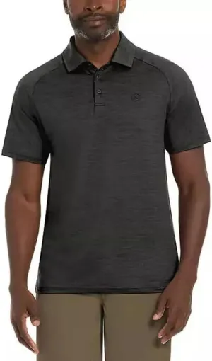 Hurley Men's Ultra Soft Stretch Moisture Wicking Performance Polo Shirt