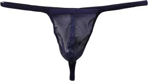 JEsilunmaMY Low Rise T-Back for Men Mesh Sheer Bulge Pouch G-String Thongs See Through Sexy Panties Bikini Briefs Underwear