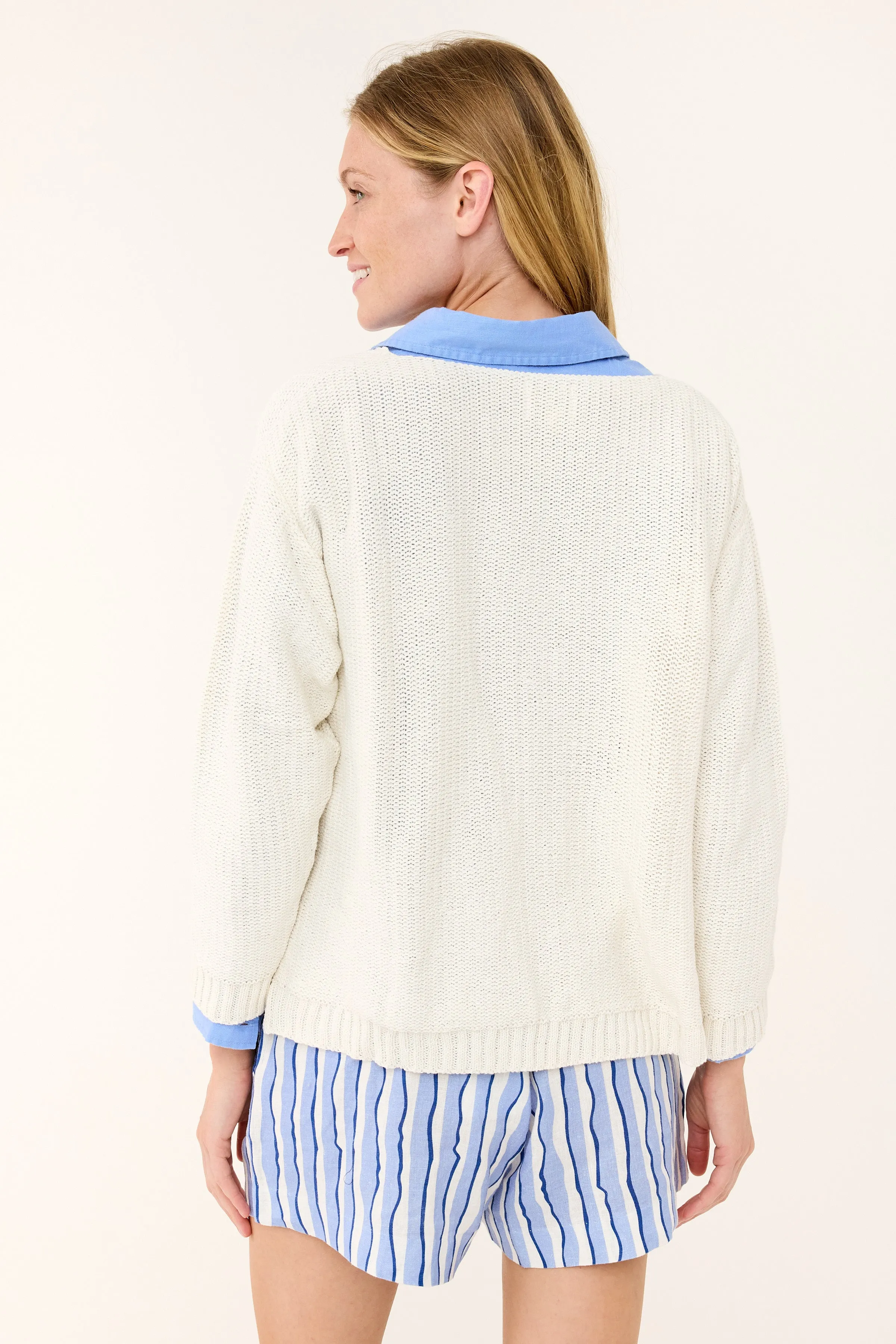 Kelsey Sweater - White