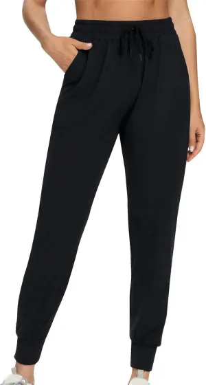 Ladies Thin High-Waist Sweatpants Summer Trendy Slim Elastic Waistband Cuffed Pants Office Work Dress Casual Trousers Ladies Thin High-Waist Sweatpants Summer Trendy Slim Elastic Waistband Cuffed Pants Office Work Dress Casual Trousers
