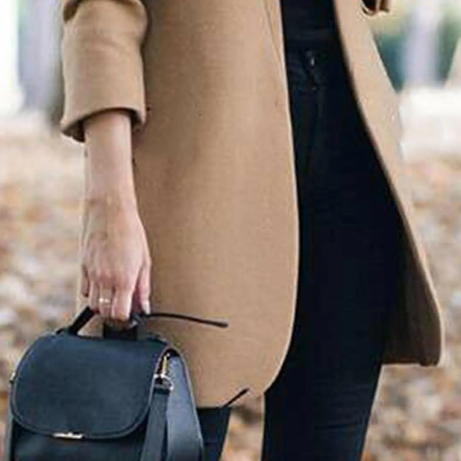 Maiyifu-GJ Womens Stand Collar Wool Blend Coats Casual Warm Open Front Cardigan Trench Overcoat Mid Long Slim Fit Jackets
