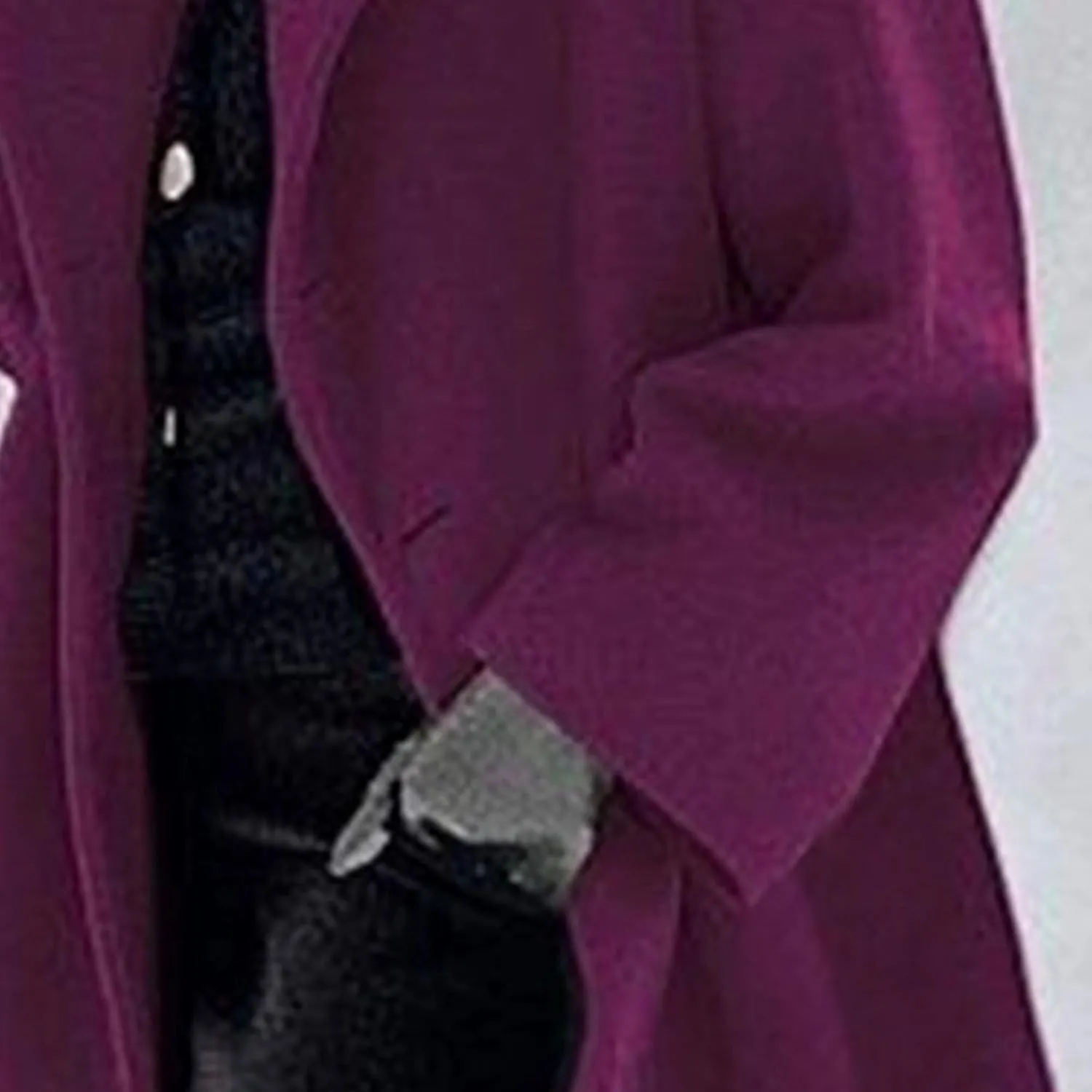 Maiyifu-GJ Womens Wool Blend Coat Single Breasted Trench Jackets with Hood Winter Casual Shawl Collar Overcoat Outerwear