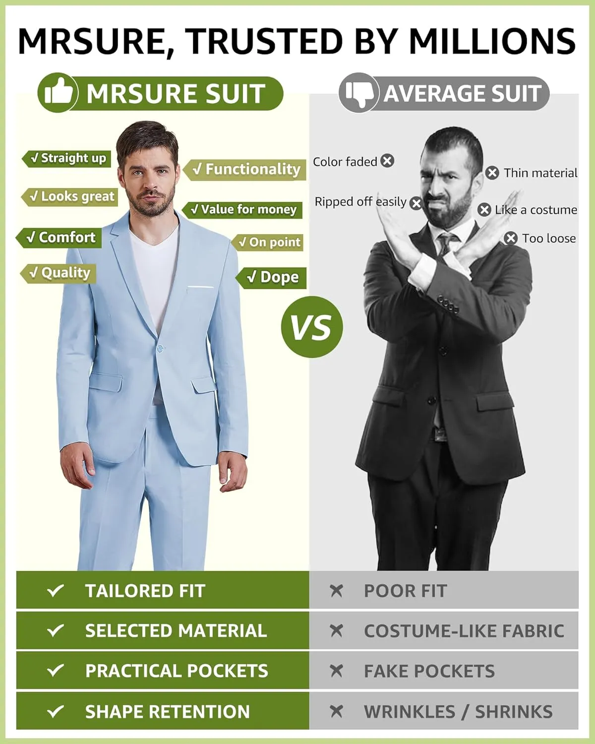 MrSure Mens Linen Blazer, Lightweight Casual Sport Coats, Solid Slim Fit Suit Jacket for Daily