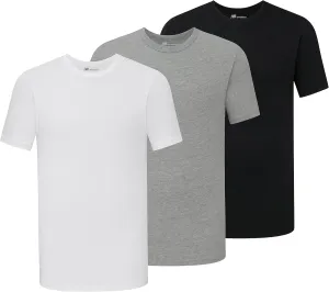 New Balance Men's Cotton Performance Crew Neck Undershirts (3 Pack)