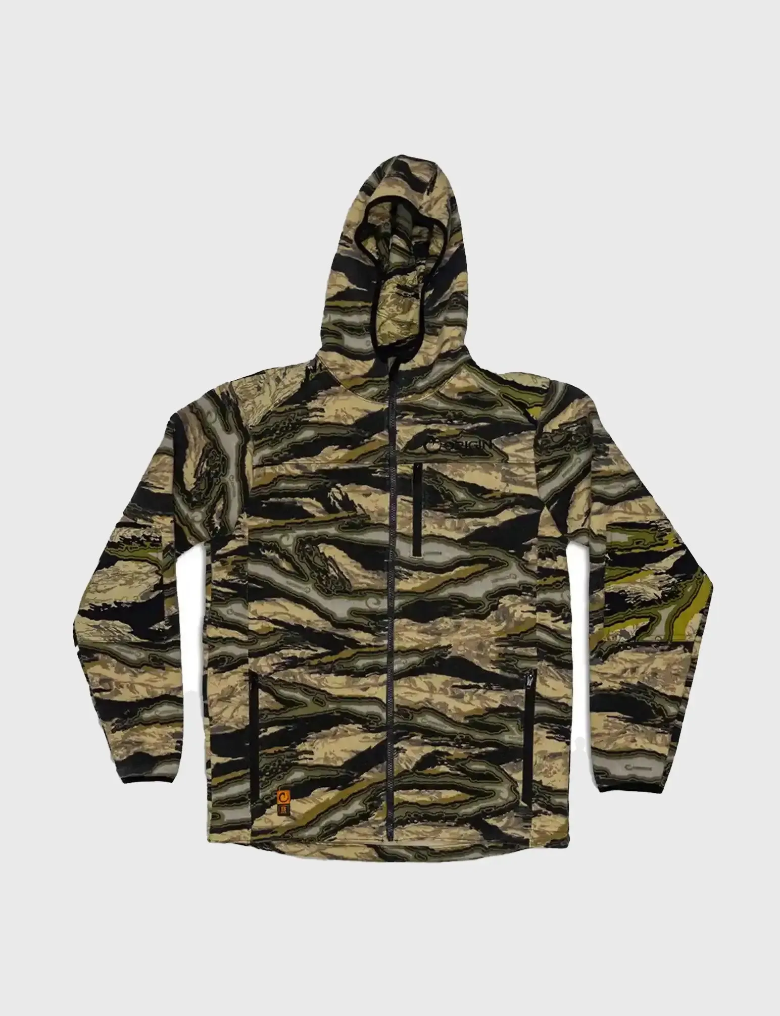 ORIGIN STEALTH WOOL HOODED JACKET - ORIGIN RAPTOR CAMO