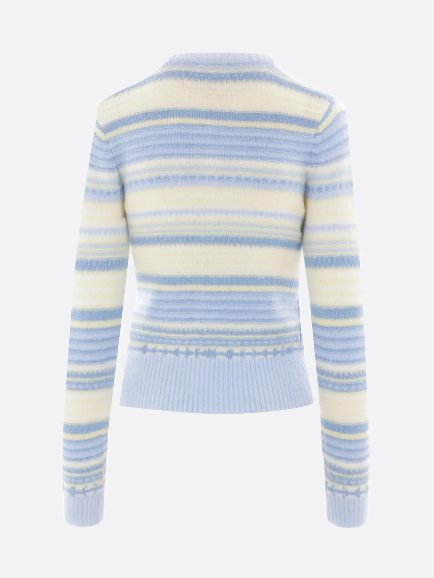 Striped Alpaca Sweater