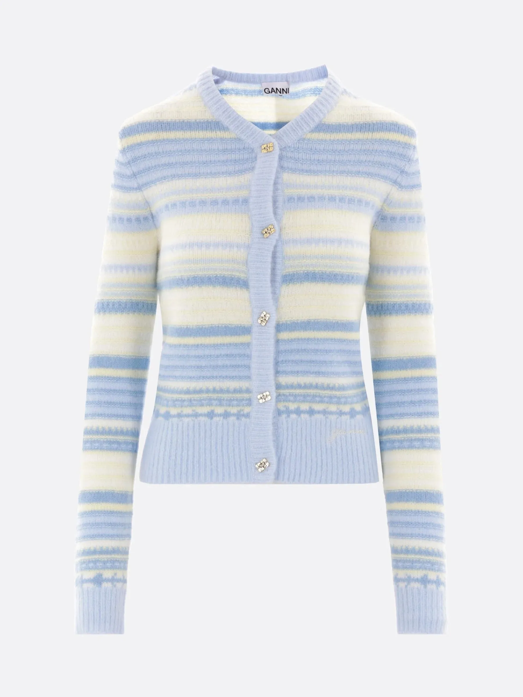 Striped Alpaca Sweater