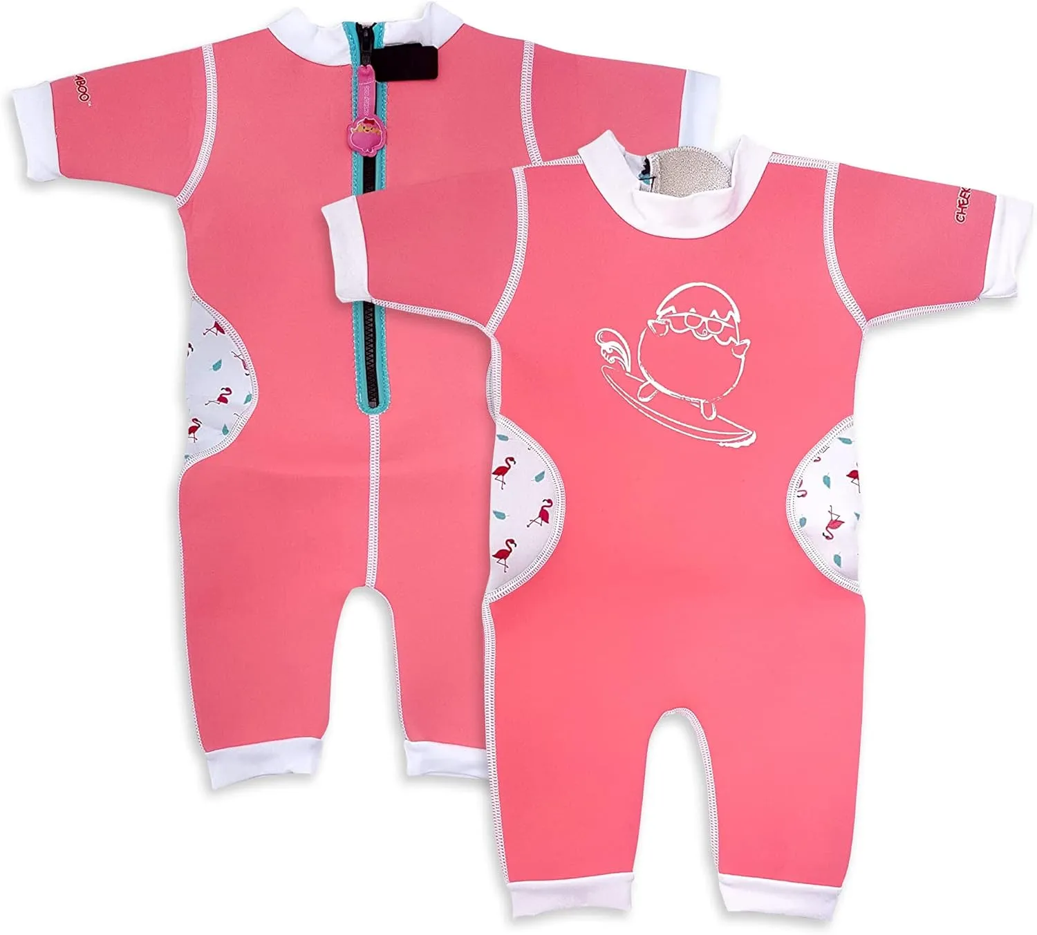 Warmiebabes Baby and Toddler Swimsuit, Thermal Baby Swimsuit Made with UPF50  Neoprene, Quick-Dry Wetsuit