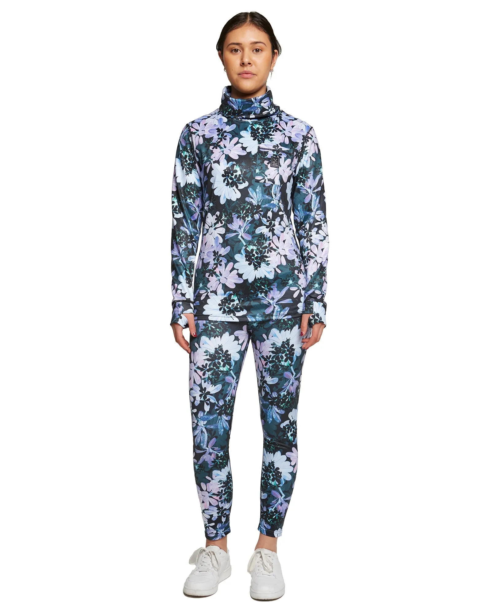 WOMENS PARK LIFE FUNNEL NECK - CAMOFOLIAGE
