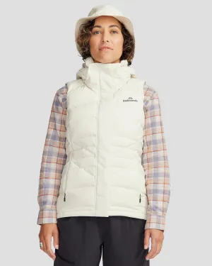 Women's Winterburn Hooded Down Vest - Natural