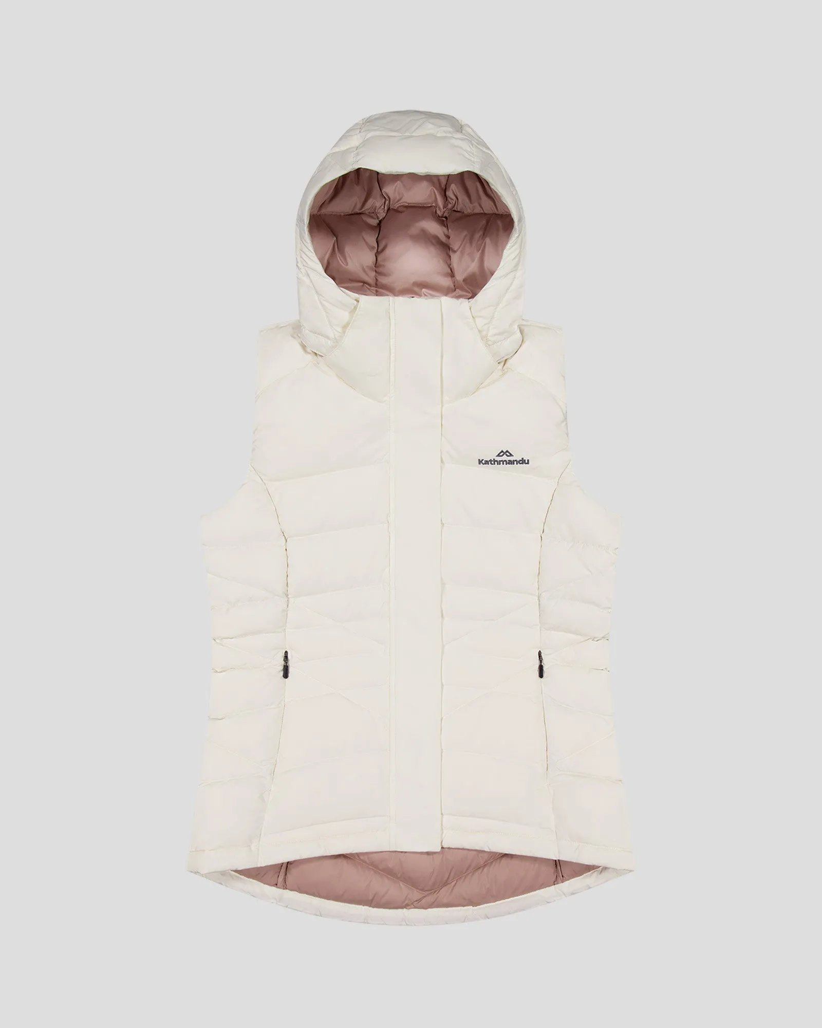 Women's Winterburn Hooded Down Vest - Natural