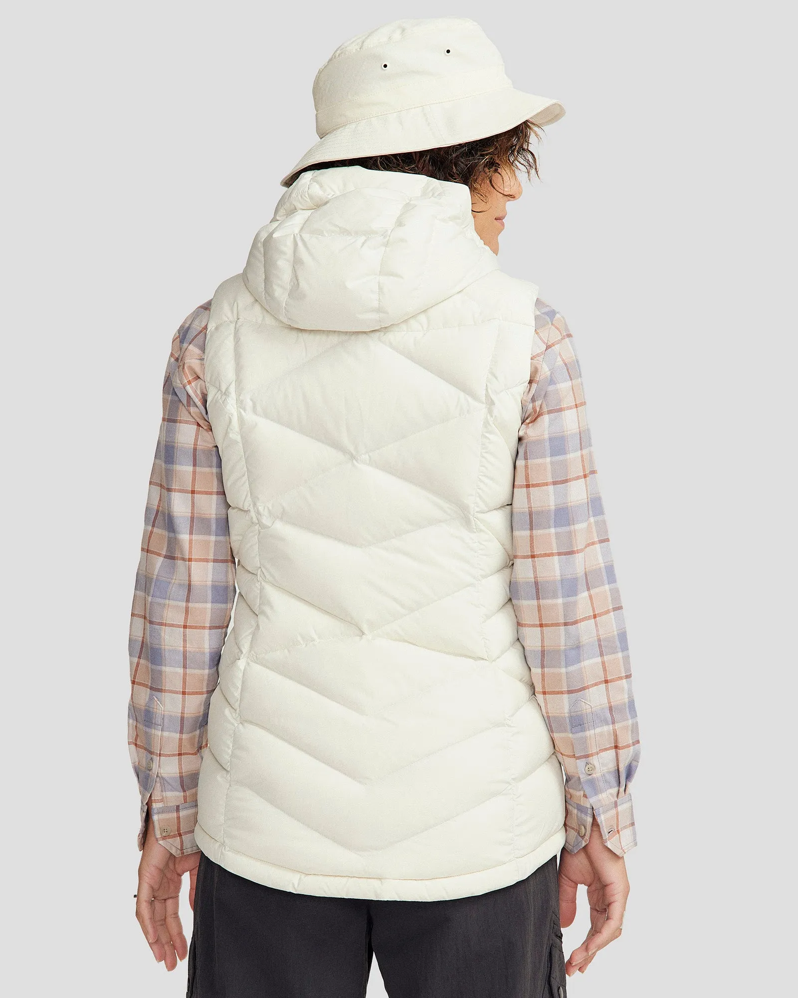 Women's Winterburn Hooded Down Vest - Natural
