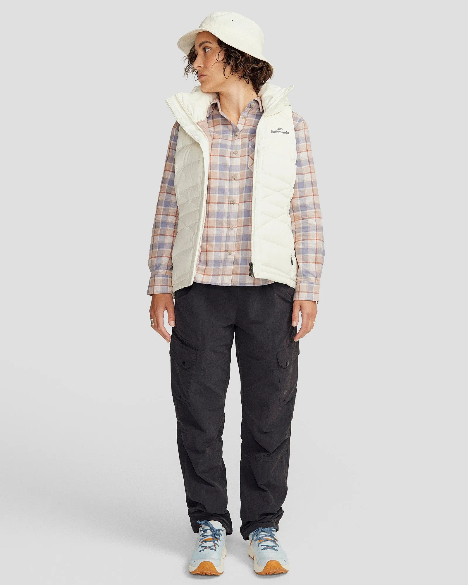 Women's Winterburn Hooded Down Vest - Natural