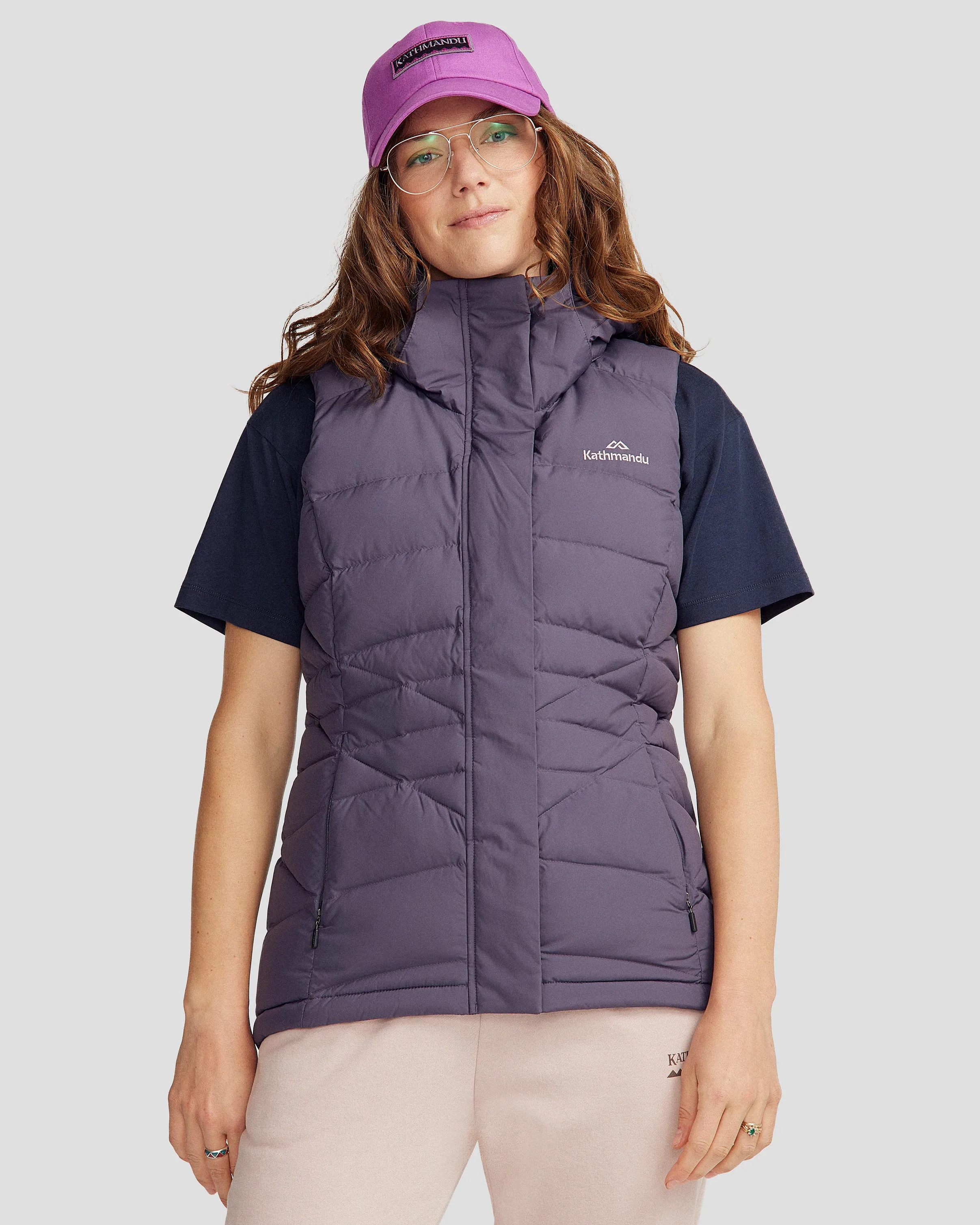 Women's Winterburn Hooded Down Vest - Orbit