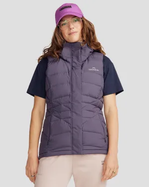 Women's Winterburn Hooded Down Vest - Orbit