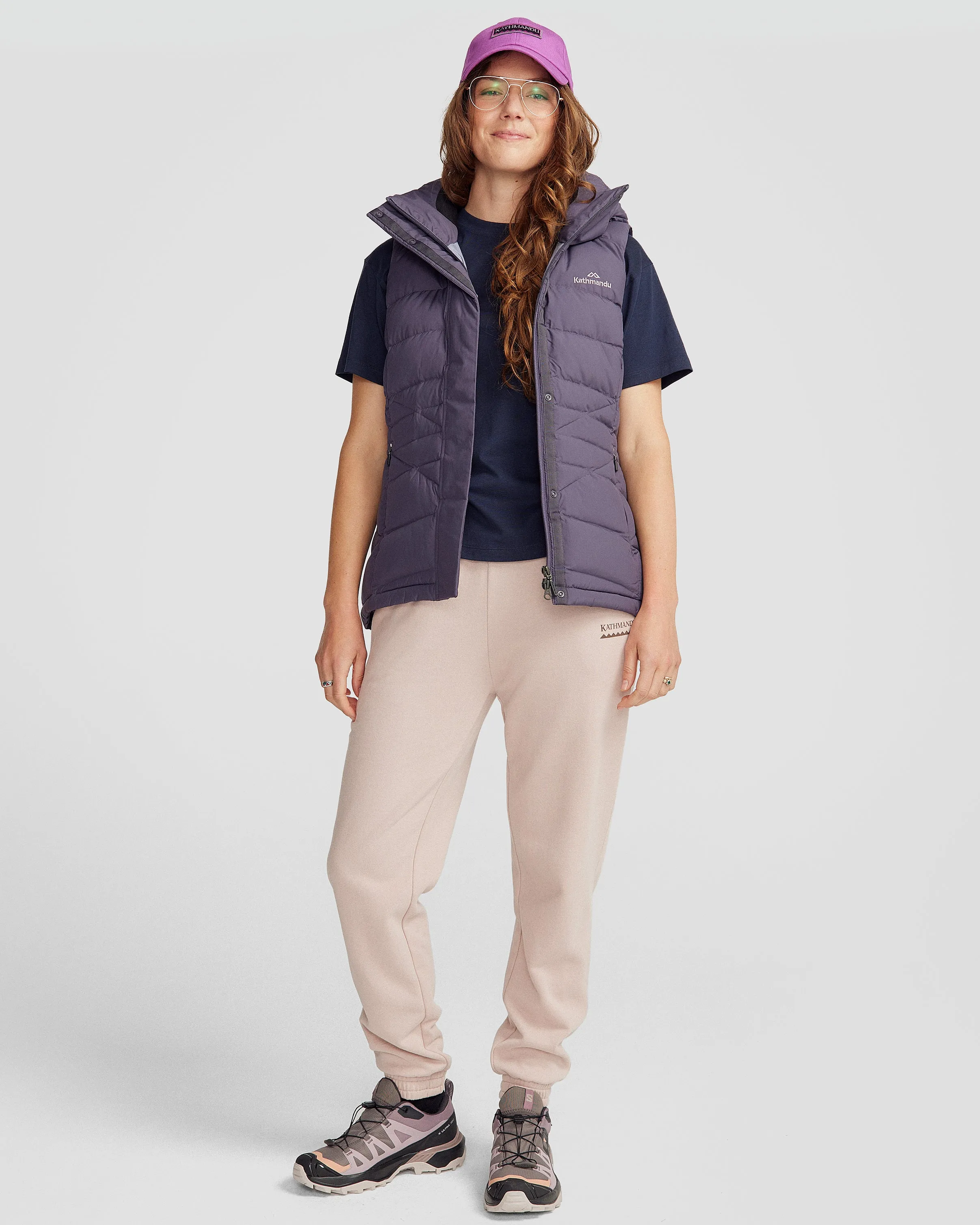 Women's Winterburn Hooded Down Vest - Orbit