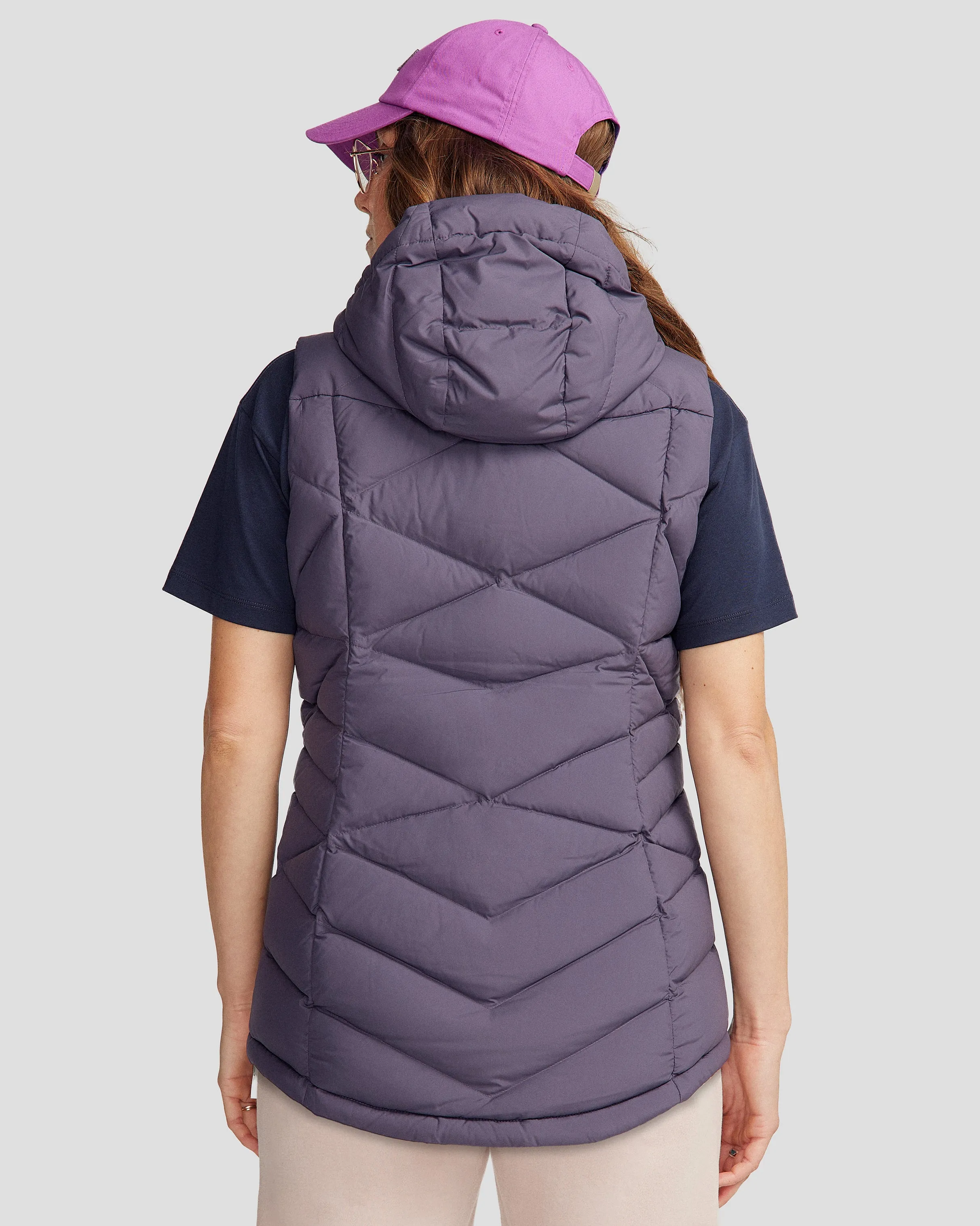Women's Winterburn Hooded Down Vest - Orbit