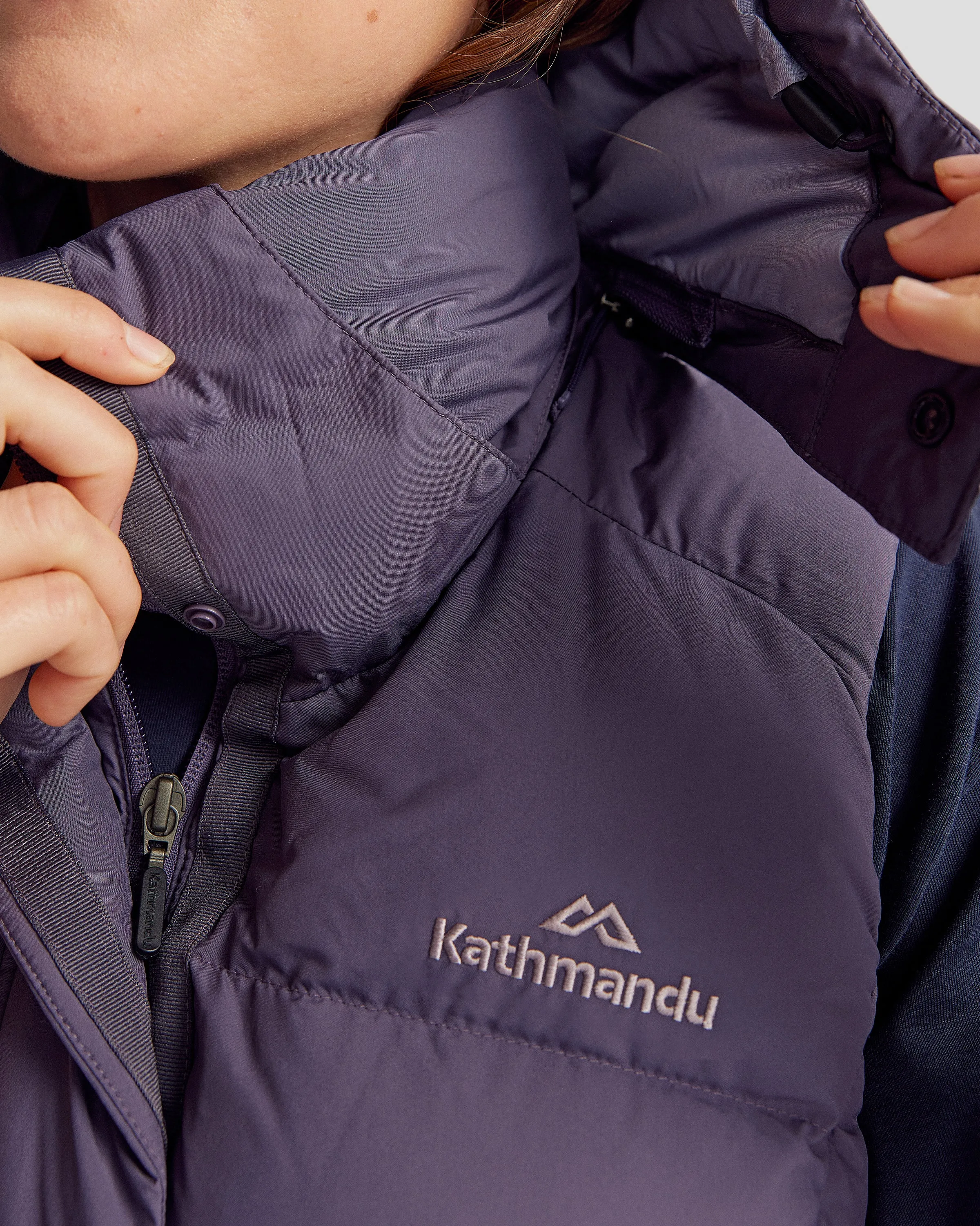 Women's Winterburn Hooded Down Vest - Orbit