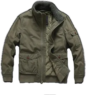 Xingfenly Men' Winter Thicken Jacket with Hood Multi Mid-Length Outerwear Tactical Camouflage Cotton-padded Base Coat